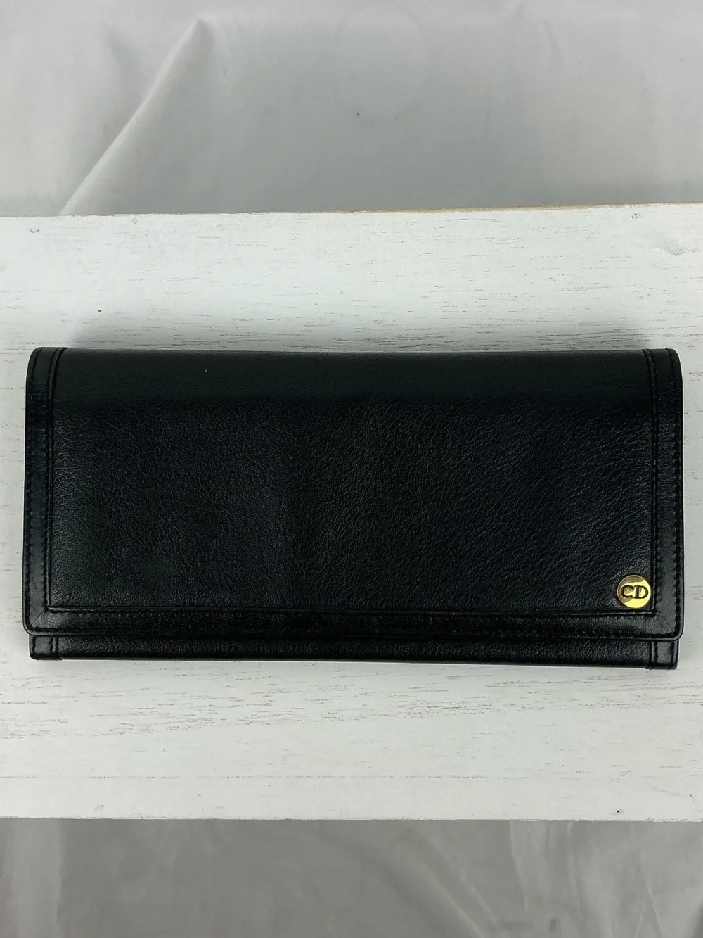 DIOR LONG WALLET BLACK VINTAGE